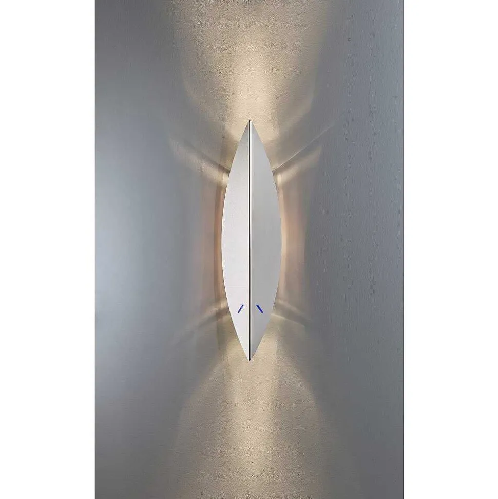 Afrique Tecnolumen Applique Murale Acier Inoxydable, 2 Lumieres