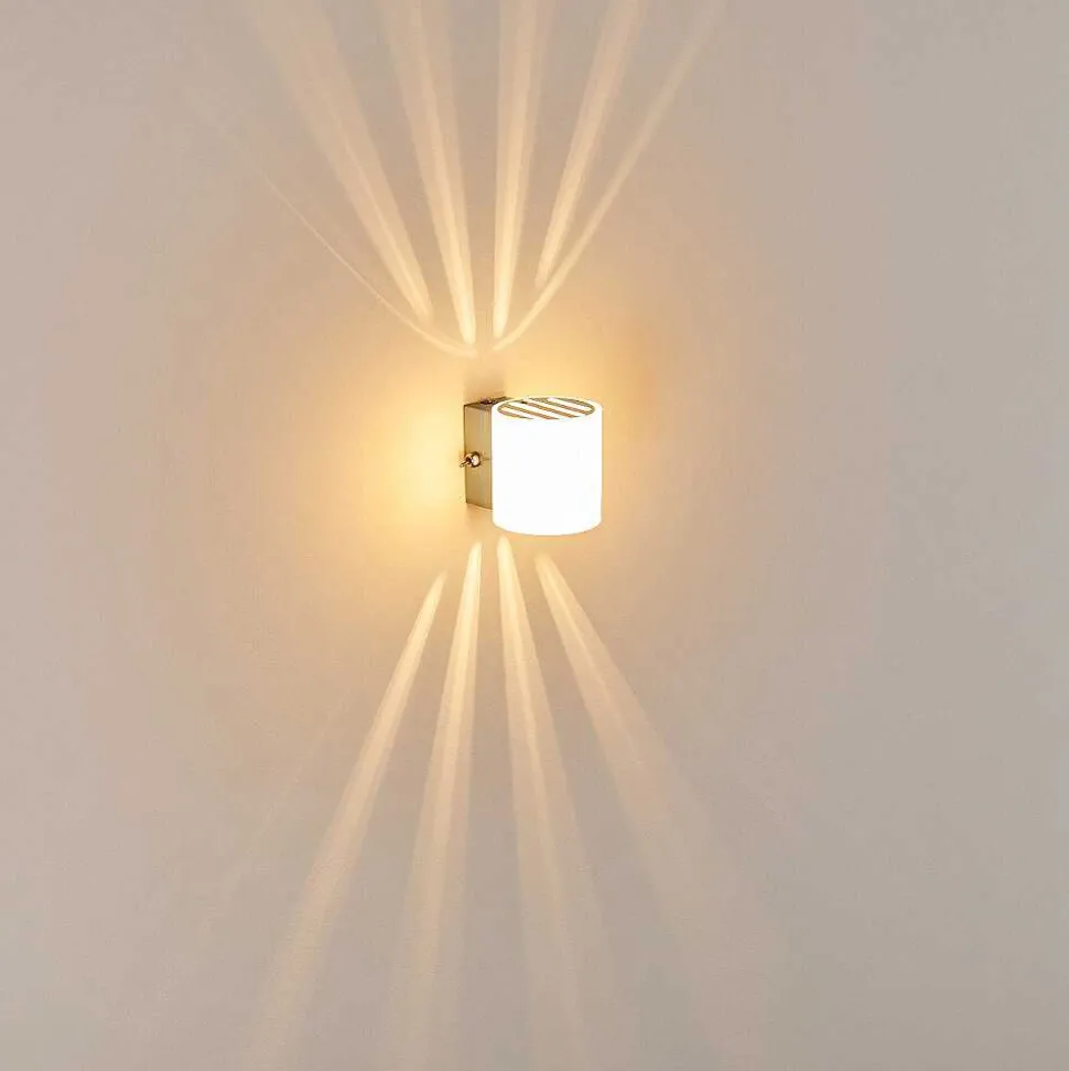 Applique Bamako Nickel Mat, 1 Lumiere