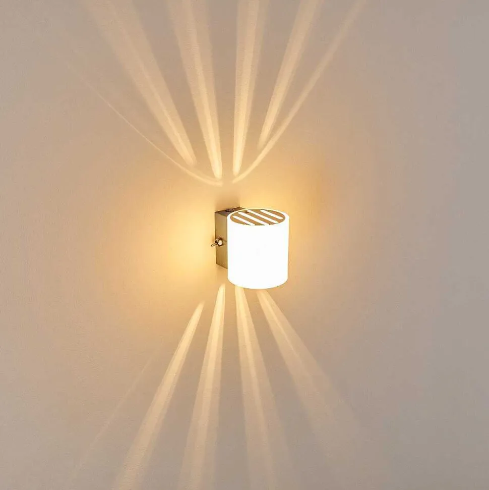 Applique Bamako Nickel Mat, 1 Lumiere