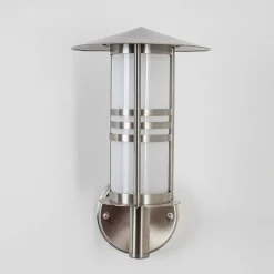 Applique Exterieure Forli Acier Inoxydable, 1 Lumiere