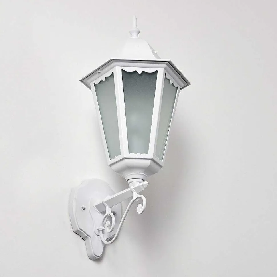 Applique Exterieure Hongkong Blanc, 1 Lumiere