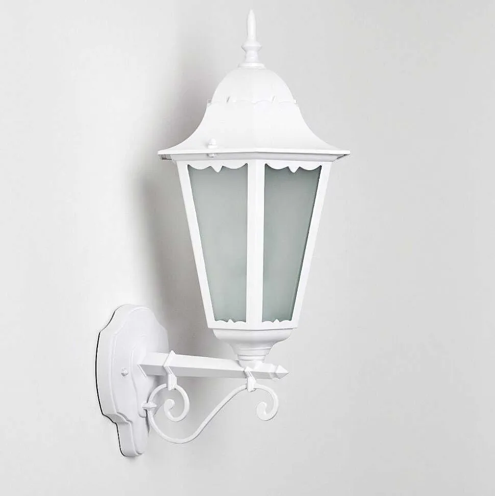 Applique Exterieure Hongkong Blanc, 1 Lumiere