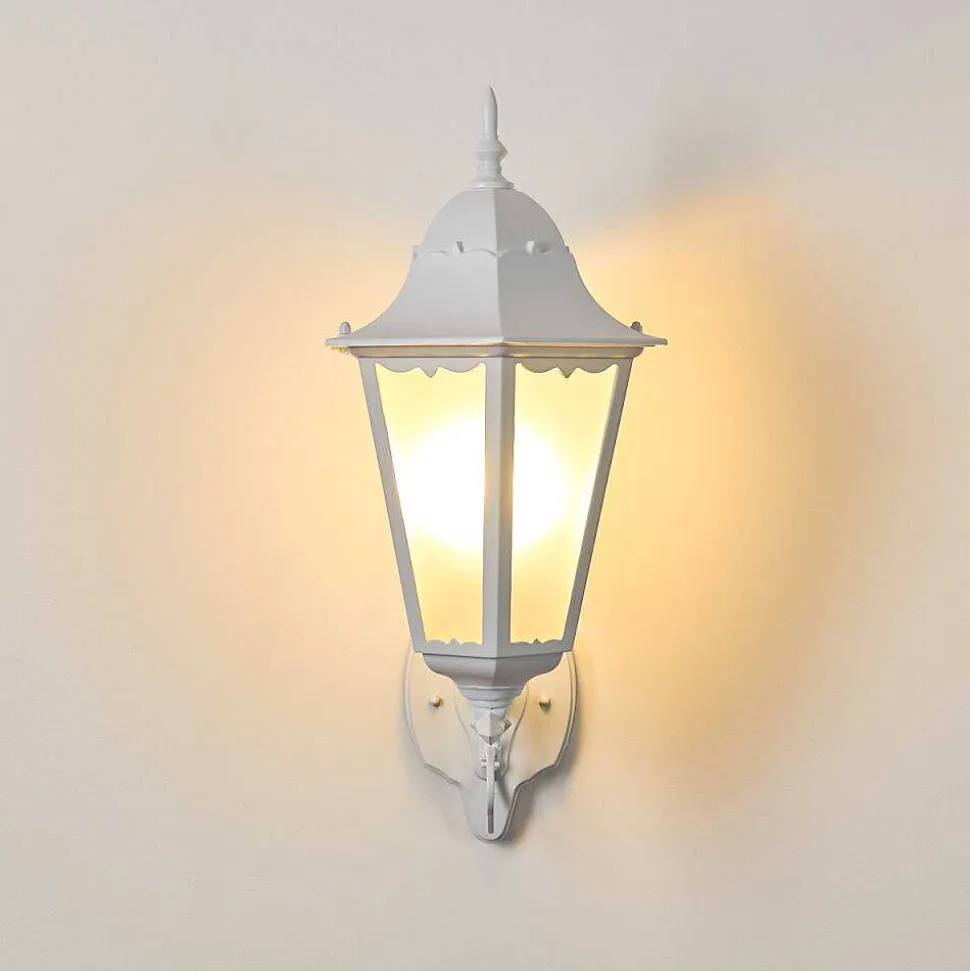 Applique Exterieure Hongkong Blanc, 1 Lumiere