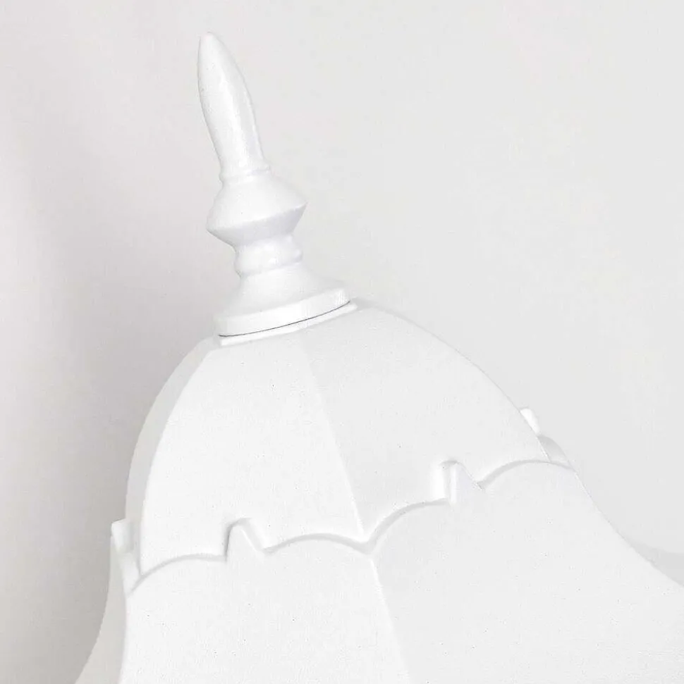 Applique Exterieure Hongkong Blanc, 1 Lumiere