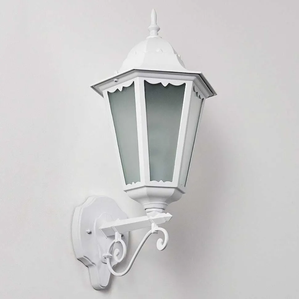 Applique Exterieure Hongkong Blanc, 1 Lumiere