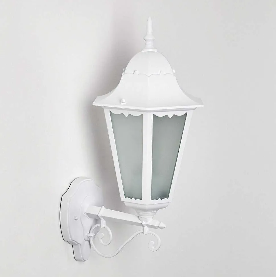 Applique Exterieure Hongkong Blanc, 1 Lumiere