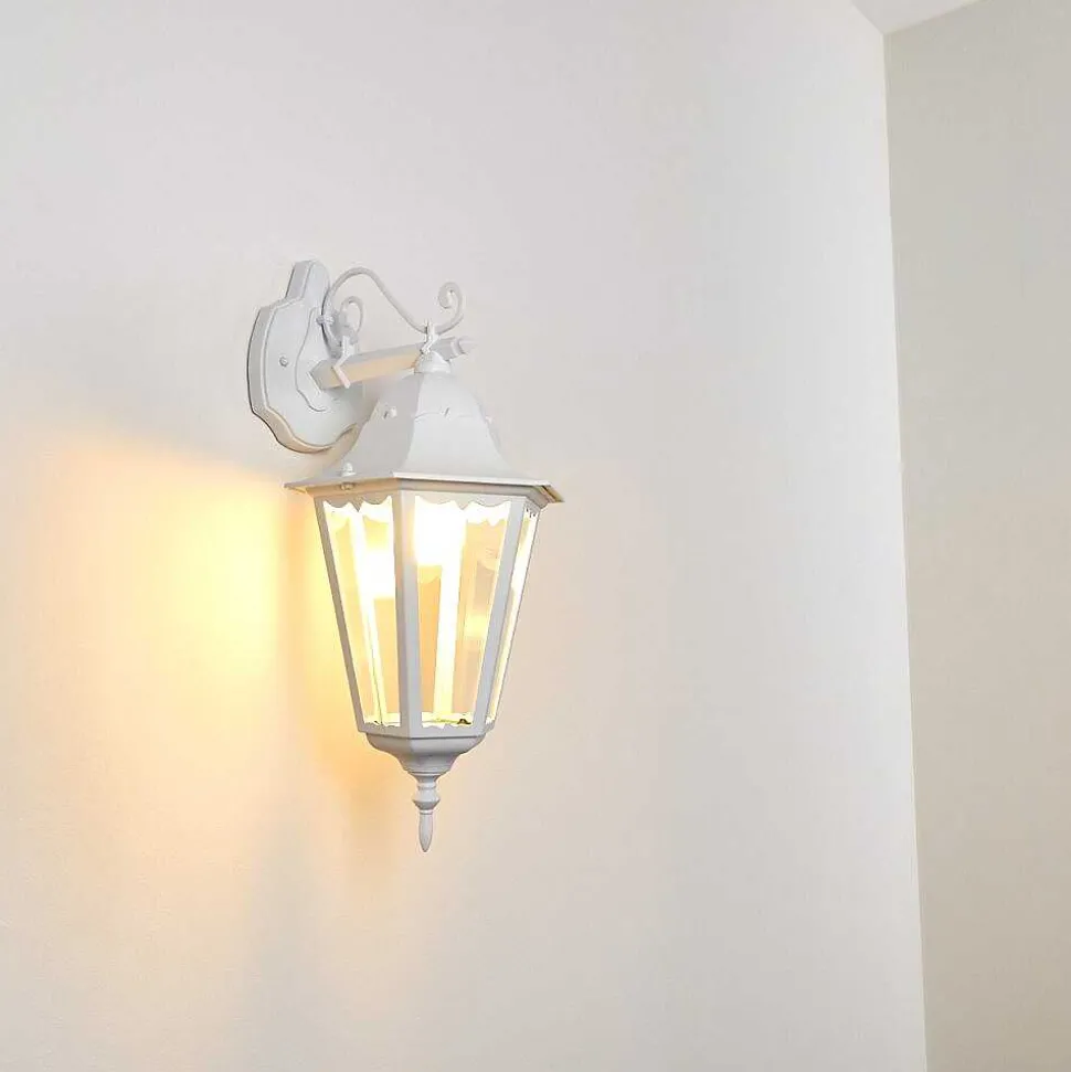 Applique Exterieure Hongkong Blanc, 1 Lumiere