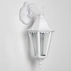 Applique Exterieure Hongkong Blanc, 1 Lumiere