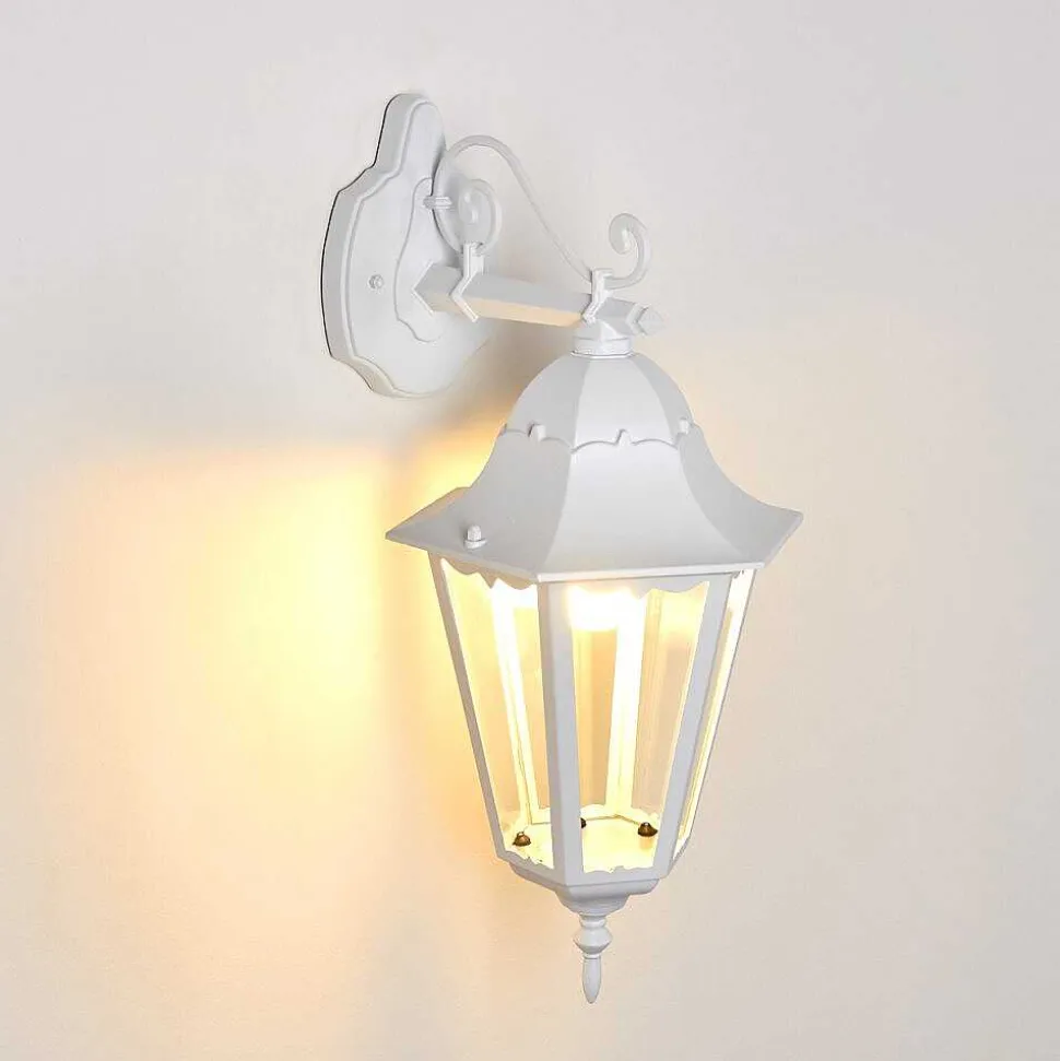 Applique Exterieure Hongkong Blanc, 1 Lumiere