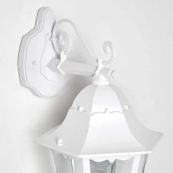 Applique Exterieure Hongkong Blanc, 1 Lumiere