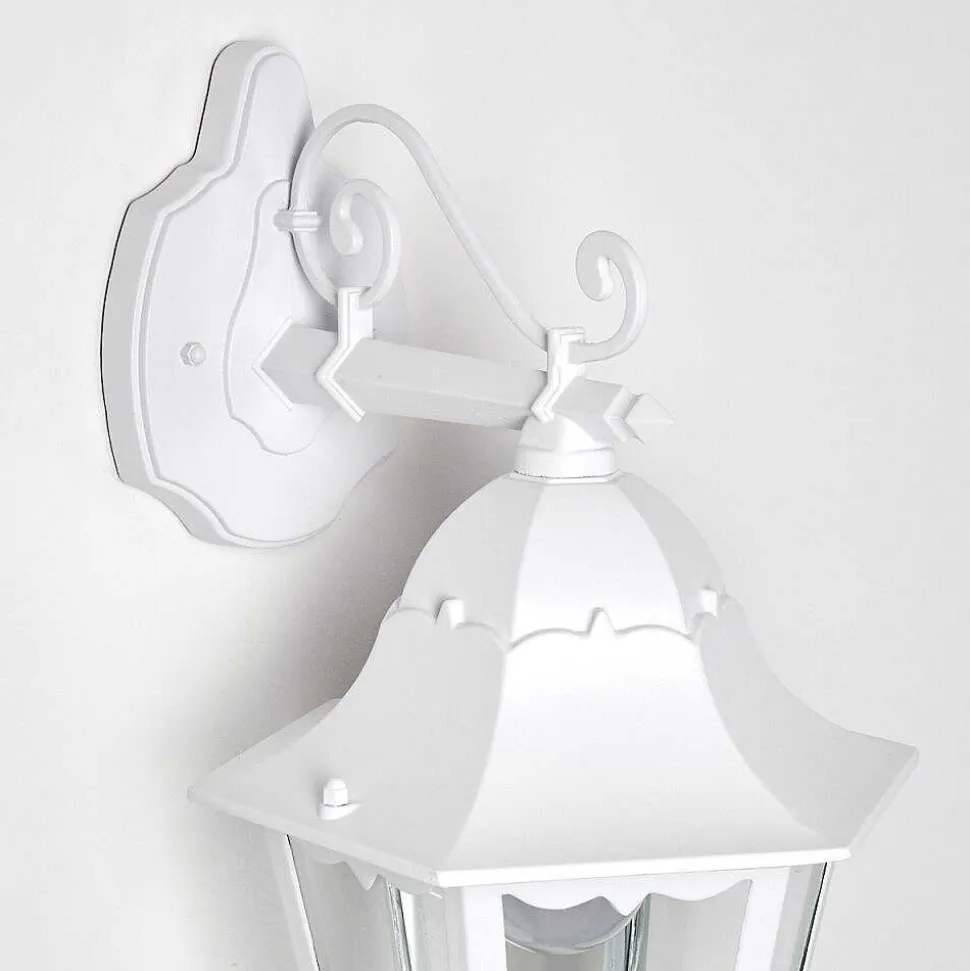 Applique Exterieure Hongkong Blanc, 1 Lumiere