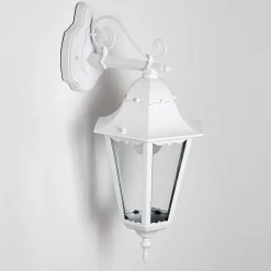 Applique Exterieure Hongkong Blanc, 1 Lumiere