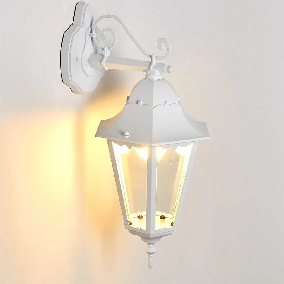 Applique Exterieure Hongkong Blanc, 1 Lumiere