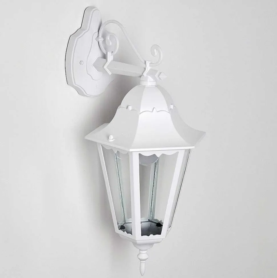 Applique Exterieure Hongkong Blanc, 1 Lumiere