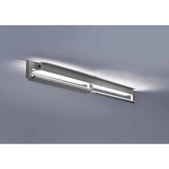 Applique Murale / Plafonnier Paul Neuhaus Q-Matteo Led Aluminium, 2 Lumieres, Telecommandes