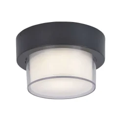 Applique Murale / Plafonnier Paul Neuhaus Q-Erik Led Blanc, 1 Lumiere, Detecteur De Mouvement, Telecommandes, Changeur De Couleurs