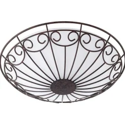 Applique Murale / Plafonnier Eglo Colti Brun Fonce