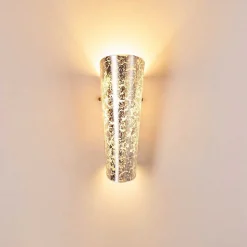 Applique Murale Acerra Argente, 1 Lumiere