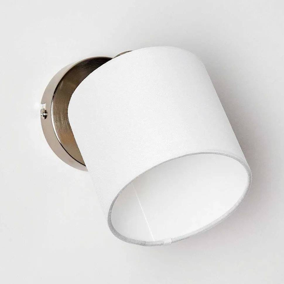 Applique Murale Alsen Nickel Mat, 1 Lumiere