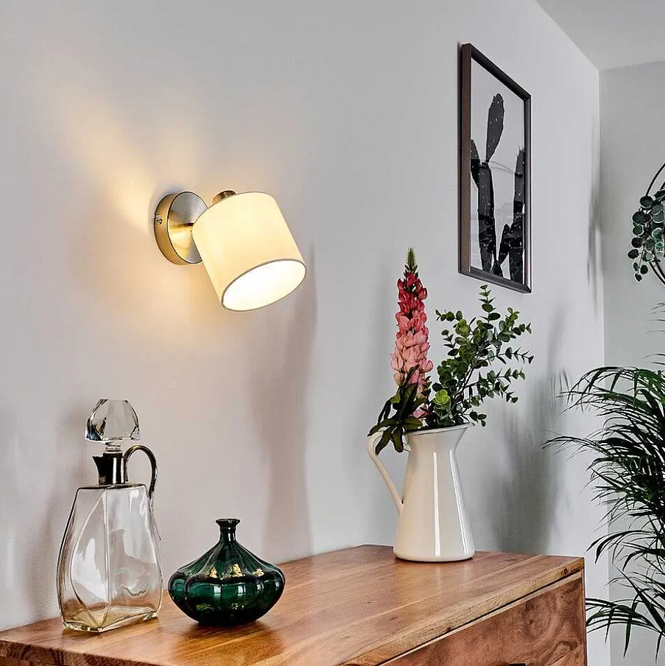 Applique Murale Alsen Nickel Mat, 1 Lumiere