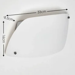 Applique Murale Anzio Blanc, 1 Lumiere