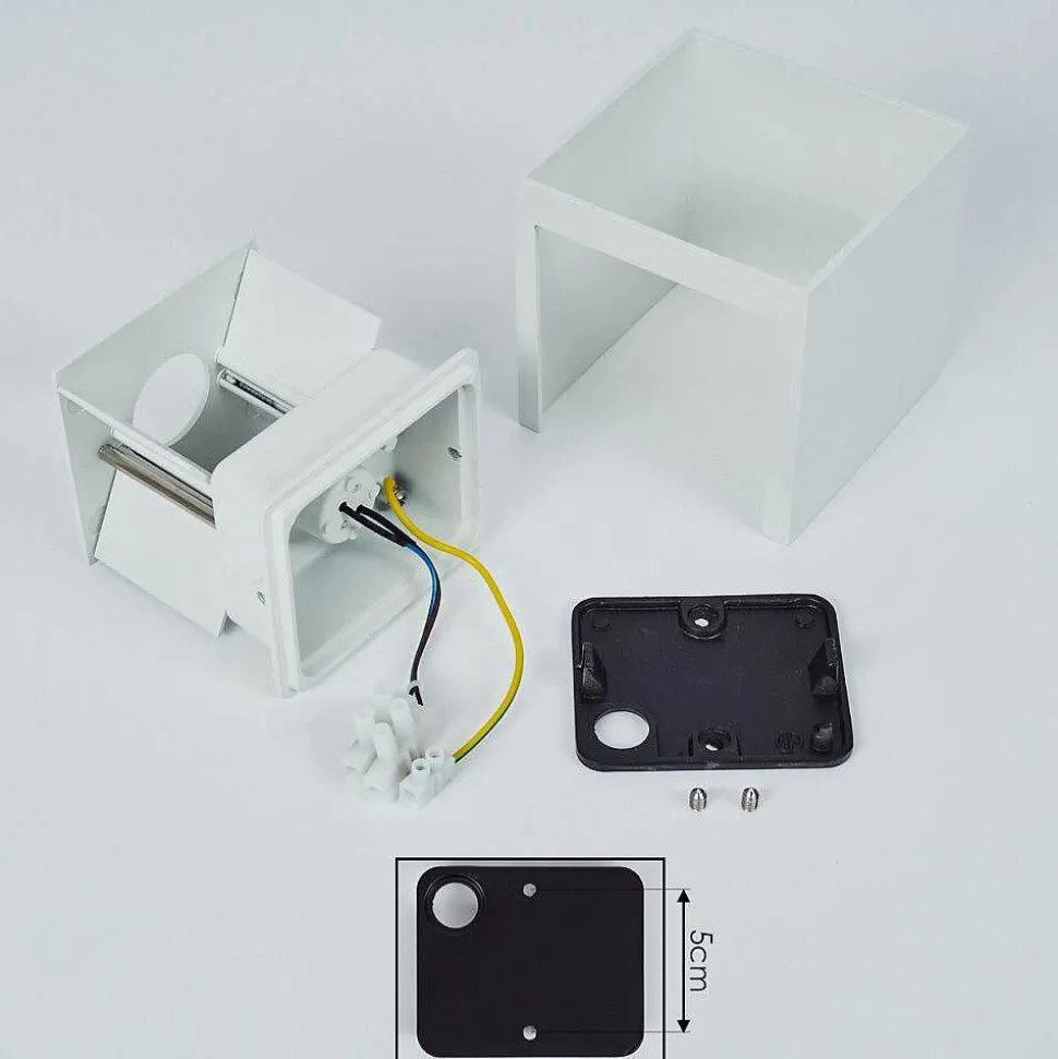 Applique Murale Badajoz Blanc, 1 Lumiere