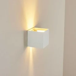 Applique Murale Badajoz Blanc, 1 Lumiere