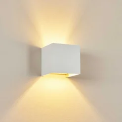 Applique Murale Badajoz Blanc, 1 Lumiere