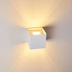 Applique Murale Badajoz Blanc, 1 Lumiere