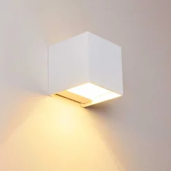 Applique Murale Badajoz Blanc, 1 Lumiere