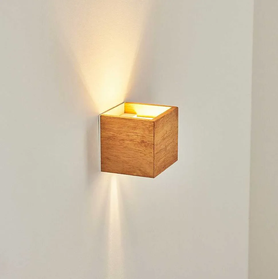 Applique Murale Badajoz Ecru, Blanc, 1 Lumiere