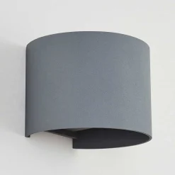 Applique Murale Badajoz Gris, 1 Lumiere