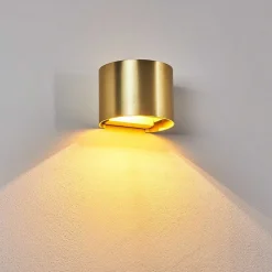 Applique Murale Badajoz Led Or, Laiton, 1 Lumiere