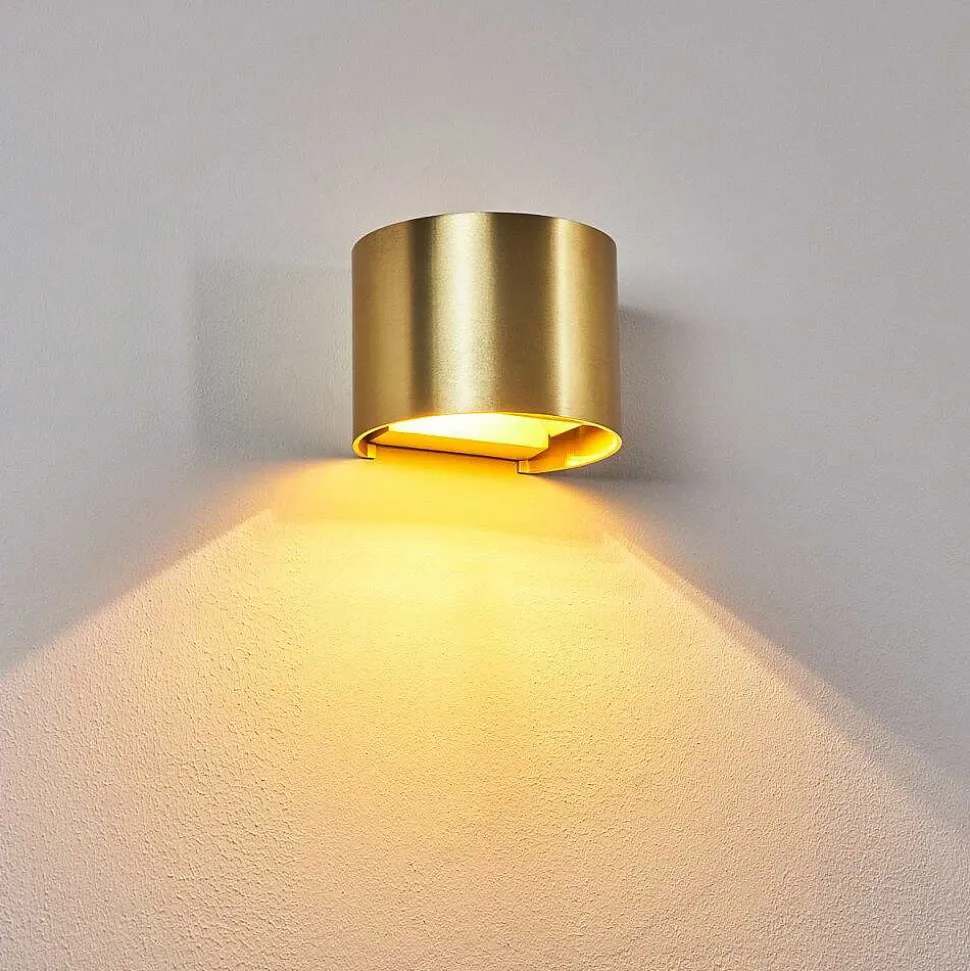 Applique Murale Badajoz Led Or, Laiton, 1 Lumiere