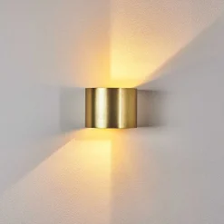 Applique Murale Badajoz Led Or, Laiton, 1 Lumiere