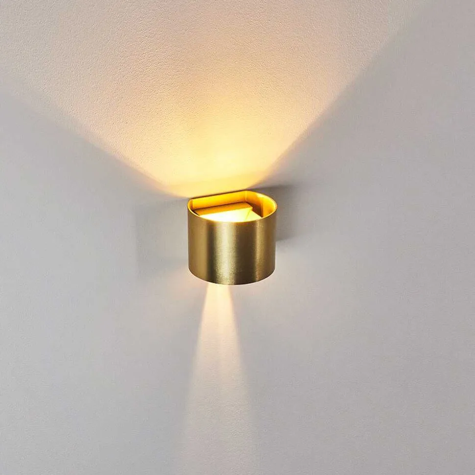 Applique Murale Badajoz Led Or, Laiton, 1 Lumiere