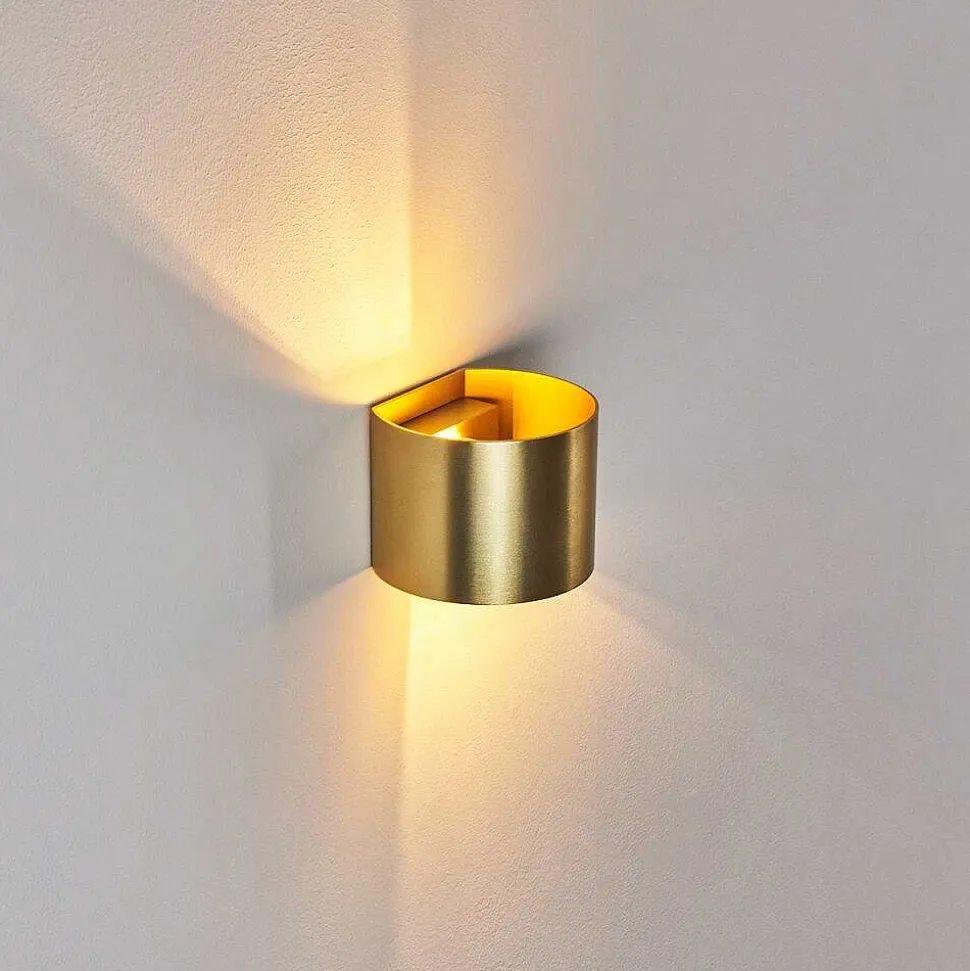 Applique Murale Badajoz Led Or, Laiton, 1 Lumiere