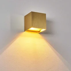 Applique Murale Badajoz Led Or, Laiton, 1 Lumiere