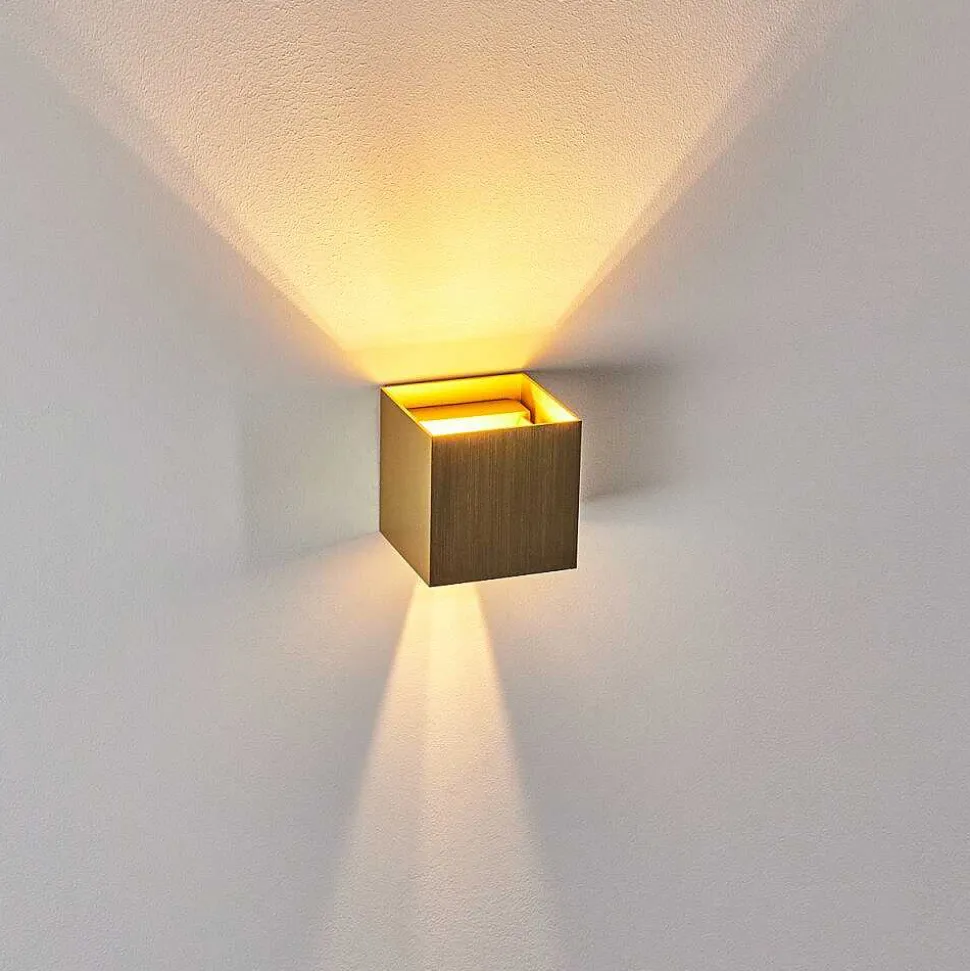 Applique Murale Badajoz Led Or, Laiton, 1 Lumiere