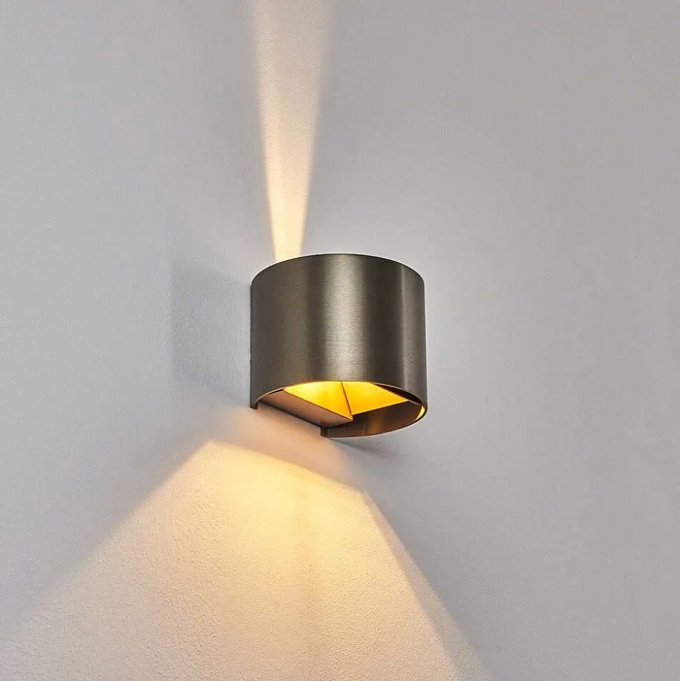 Applique Murale Badajoz Led Brun, 1 Lumiere