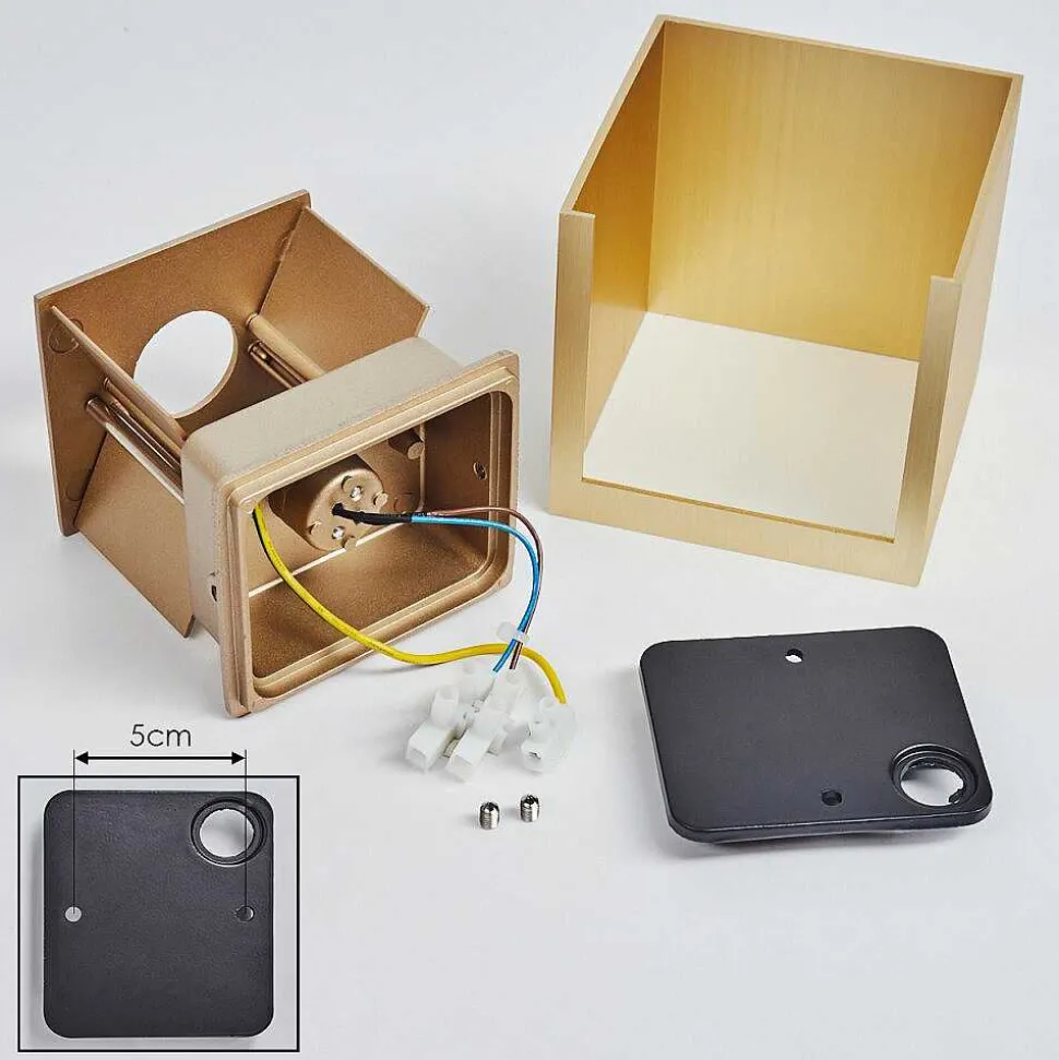 Applique Murale Badajoz Or, 1 Lumiere