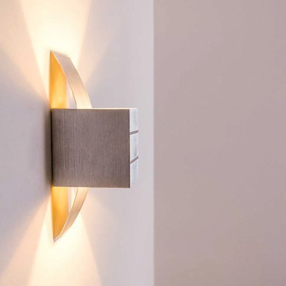 Applique Murale Baltimore Aluminium, 1 Lumiere