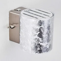 Applique Murale Bamako Nickel Mat, 1 Lumiere