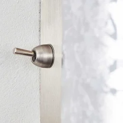 Applique Murale Bamako Nickel Mat, 1 Lumiere