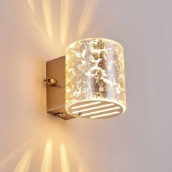 Applique Murale Bamako Nickel Mat, 1 Lumiere