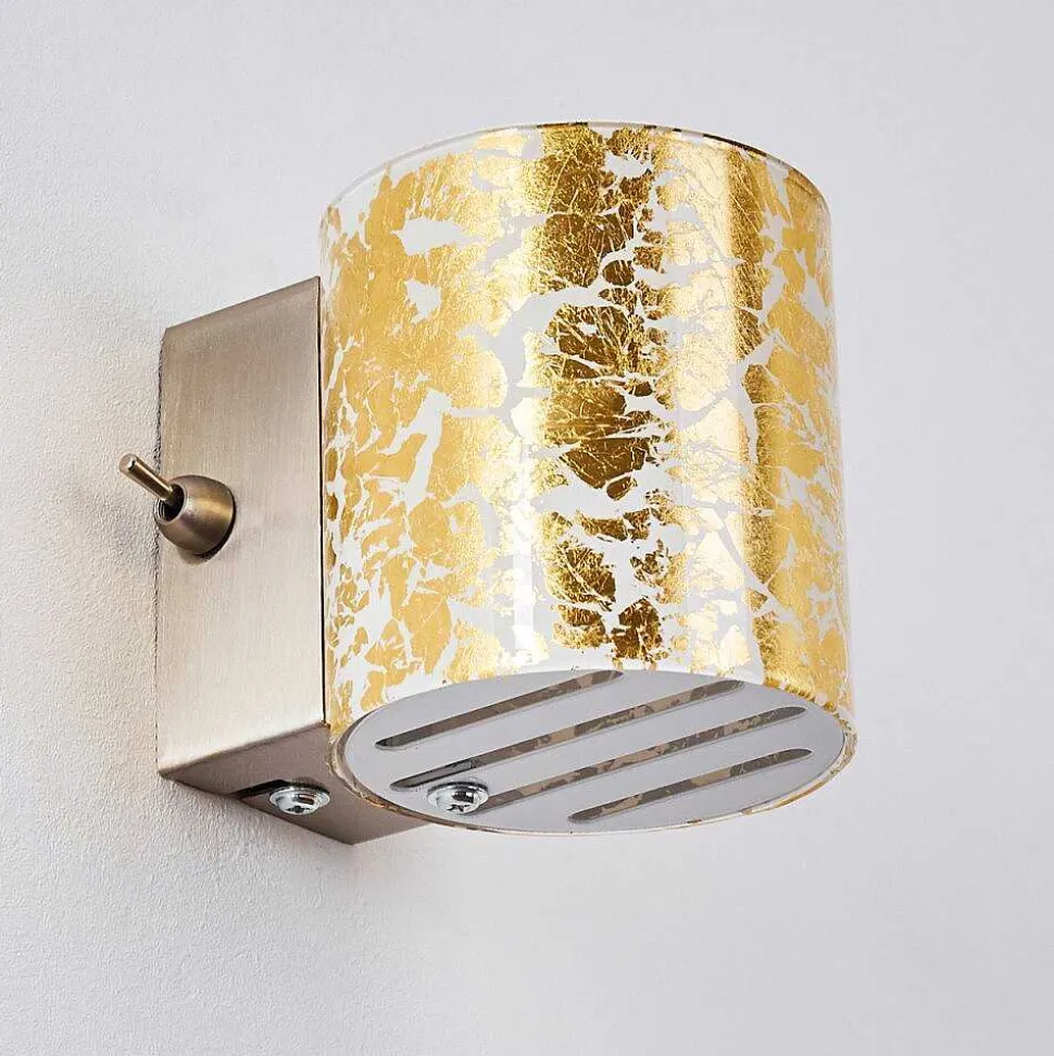 Applique Murale Bamako Nickel Mat, 1 Lumiere