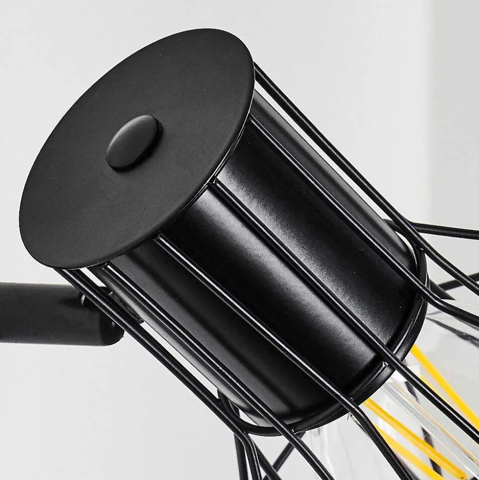 Applique Murale Bardhaman Noir, 1 Lumiere