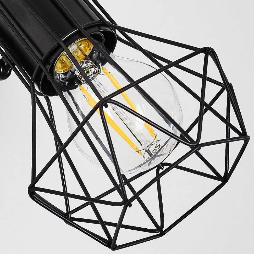 Applique Murale Bardhaman Noir, 1 Lumiere