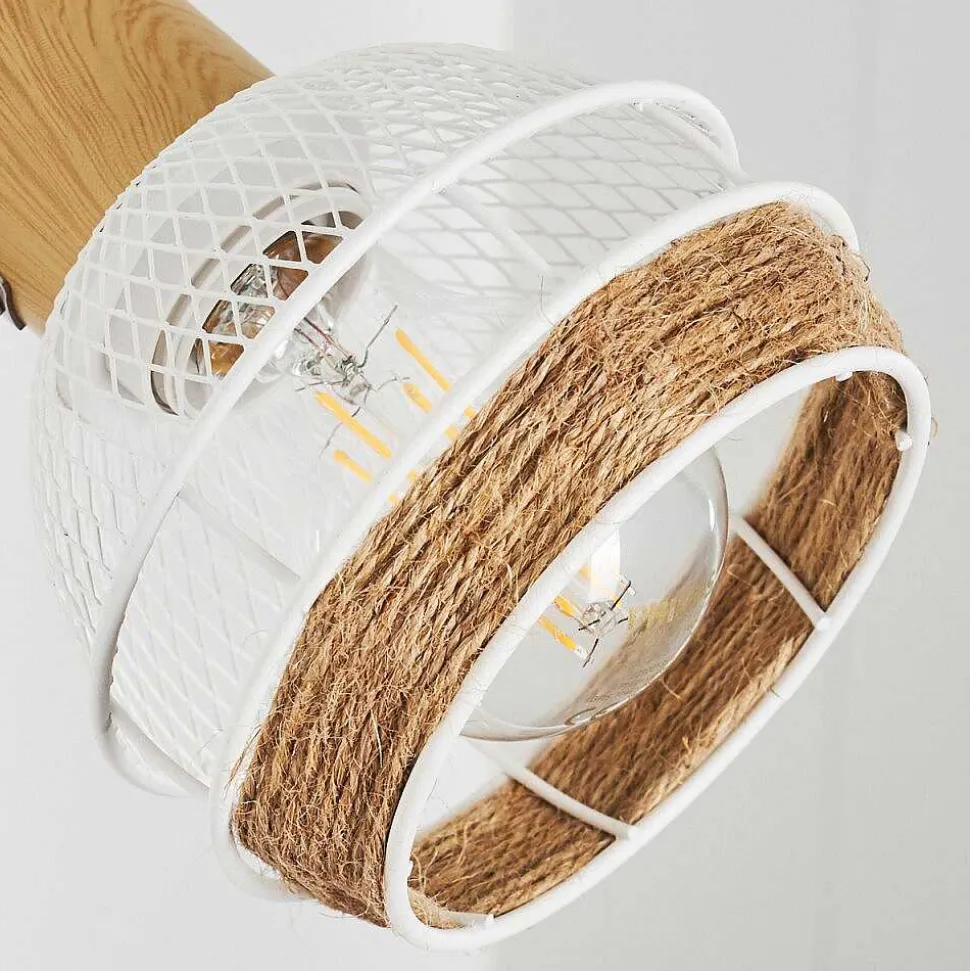 Applique Murale Bariloche Chrome, Blanc, 1 Lumiere