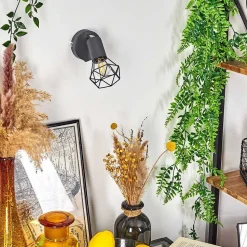 Applique Murale Baripada Anthracite, Chrome, 1 Lumiere